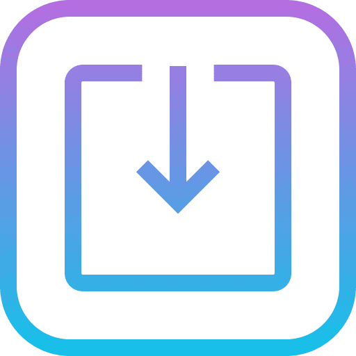 Import arrows file download import icon