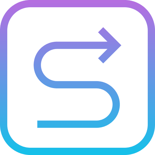 Route pin arrow location icon Route pin arrow location icon