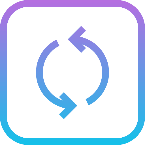 Loop interface arrows recurrent icon Loop interface arrows recurrent icon