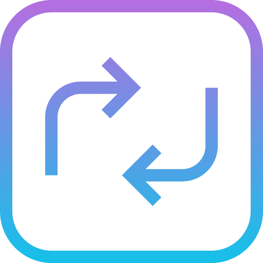 Exchange loop refresh arrows icon Exchange loop refresh arrows icon