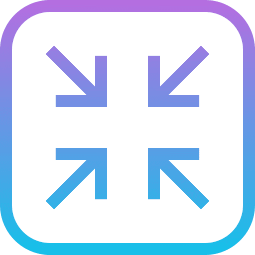 Shrink resize minimize fullscreen icon Shrink resize minimize fullscreen icon