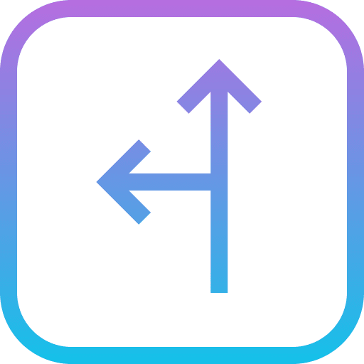 T junction signaling t junction arrows icon T junction signaling t junction arrows icon