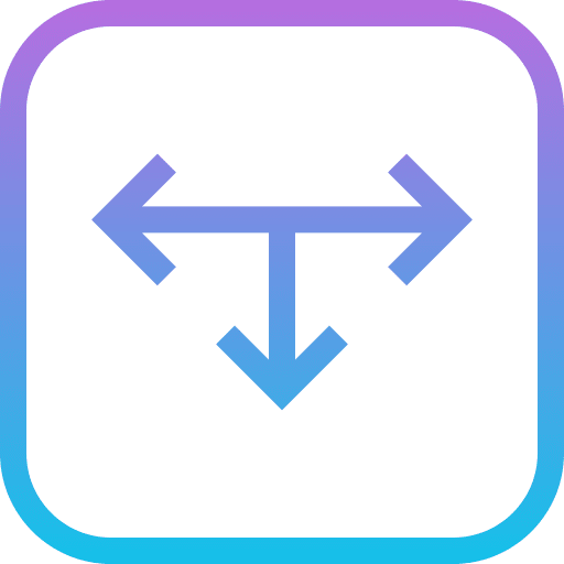 T junction traffic sign arrows signaling icon T junction traffic sign arrows signaling icon