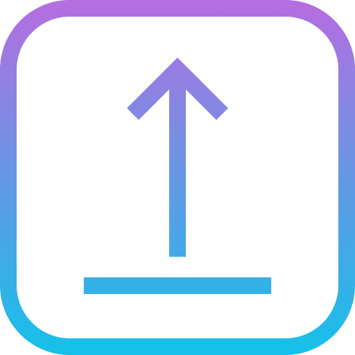 Upload arrow user interface ui icon Upload arrow user interface ui icon