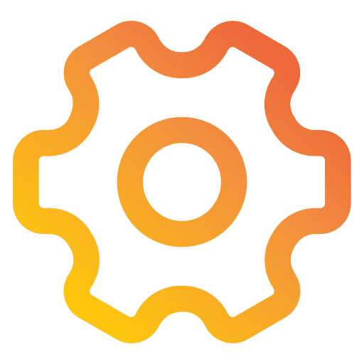 Setting cogwheel ui configuration icon Setting cogwheel ui configuration icon