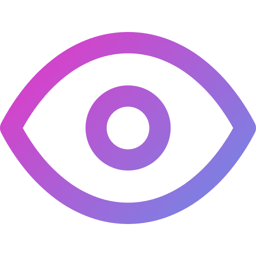 View user interface show vision icon View user interface show vision icon