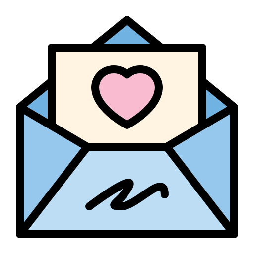 Wedding invitation invitation love and romance communications icon