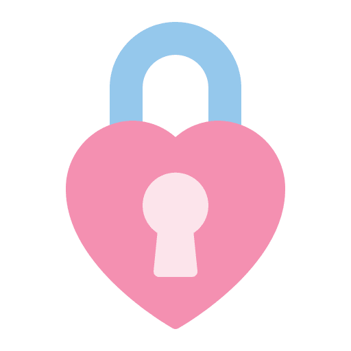 Lock fidelity wedding secure icon