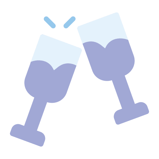 Toast champagne toast celebration icon
