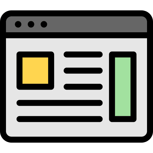 Blog blog dashboard web icon Blog blog dashboard web icon