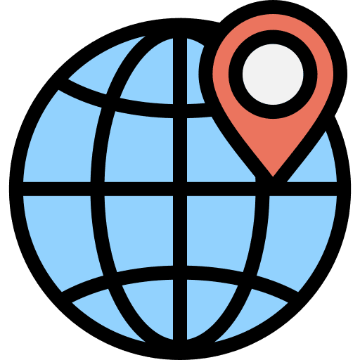 Globe placeholder maps and location world icon Globe placeholder maps and location world icon