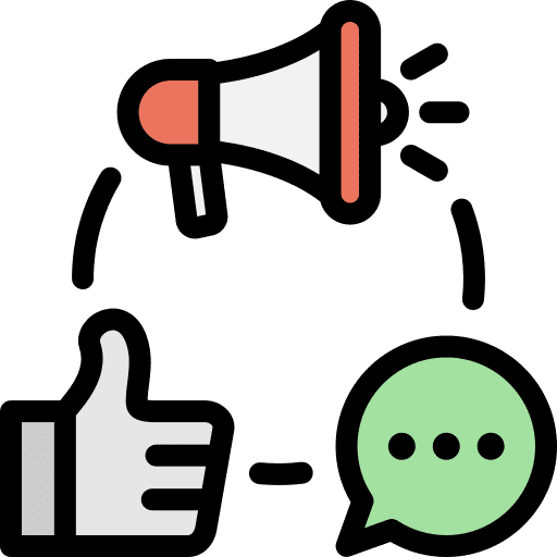 Online marketing promotion online marketing advertisement icon Online marketing promotion online marketing advertisement icon