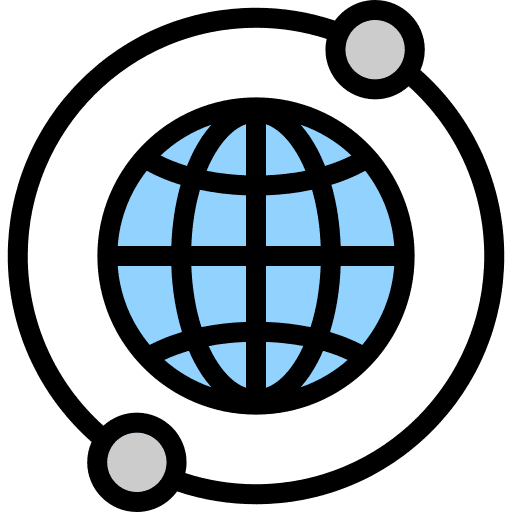 World internet worldwide seo and web icon World internet worldwide seo and web icon