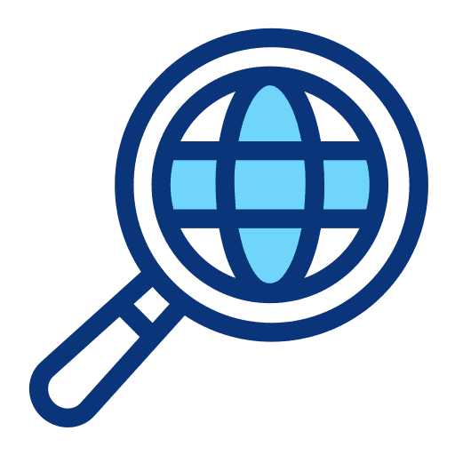 Search loupe internet explorer interface icon