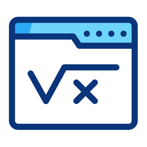 Maths web web page maths icon Maths web web page maths icon