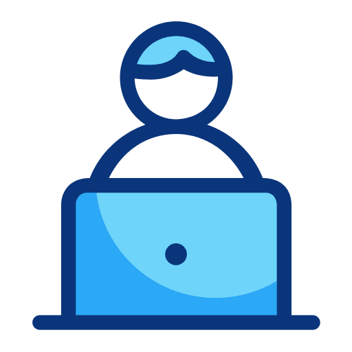 Online learning user learning online icon Online learning user learning online icon