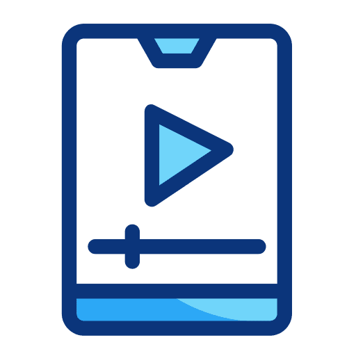 Smartphone music and multimedia ebook elearning icon Smartphone music and multimedia ebook elearning icon