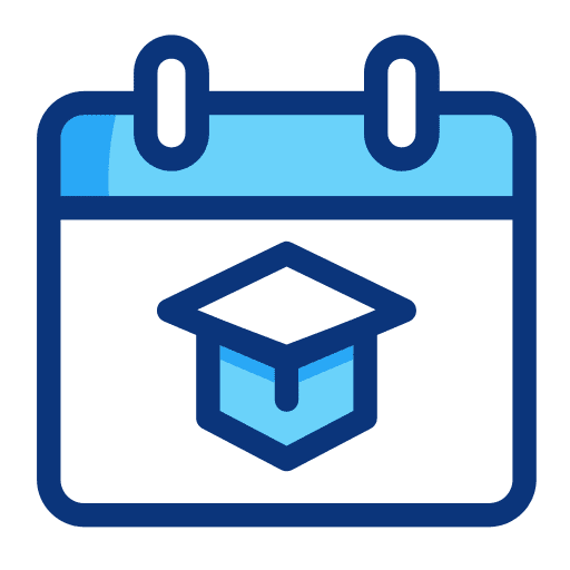 Online learning online education graduation semester icon Online learning online education graduation semester icon