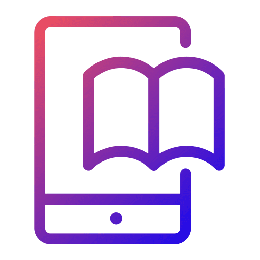 Online learning study online education phone icon