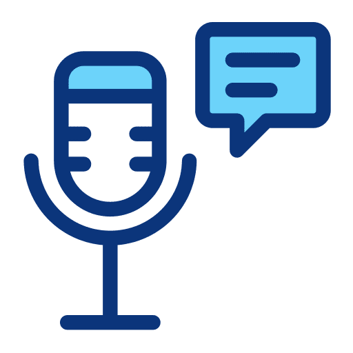 Podcast mic voice microphone icon Podcast mic voice microphone icon