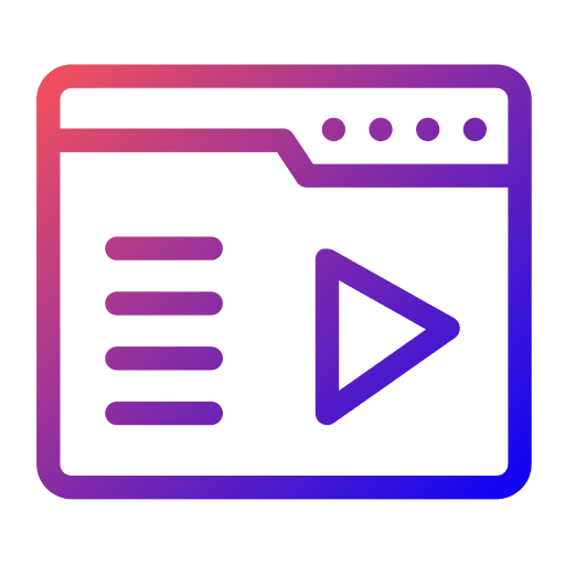Browser education media entertainment icon Browser education media entertainment icon