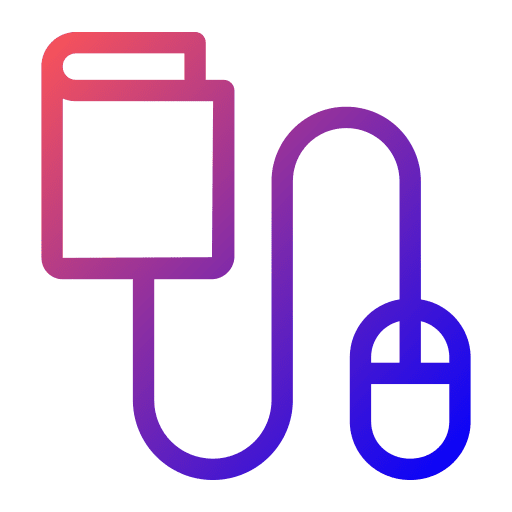Online learning open book mouse online learning icon Online learning open book mouse online learning icon