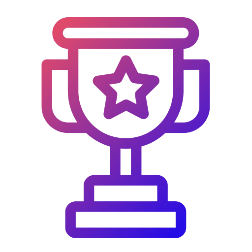 Trophy winner champion education icon Trophy winner champion education icon