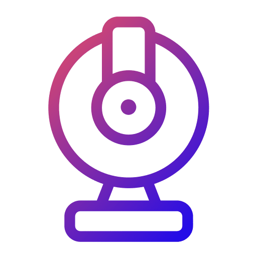 Webcam education electronics communications icon Webcam education electronics communications icon