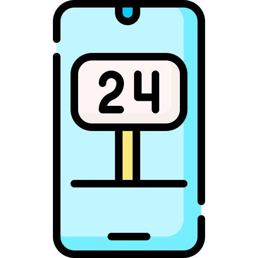 24 hours sign phone sign 24 hours sign icon 24 hours sign phone sign 24 hours sign icon