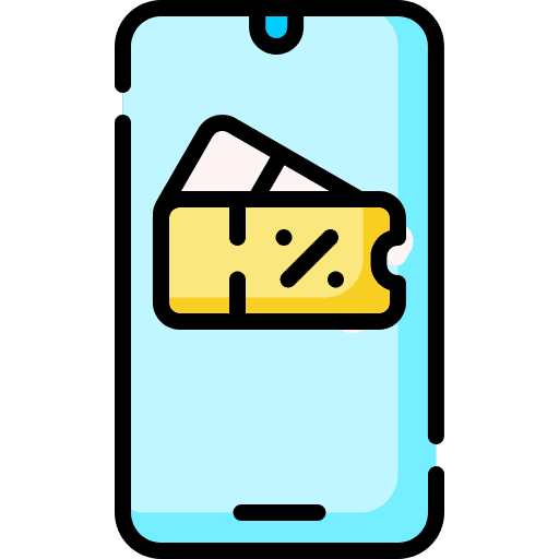 Coupon online shopping commerce and shopping ecommerce icon Coupon online shopping commerce and shopping ecommerce icon