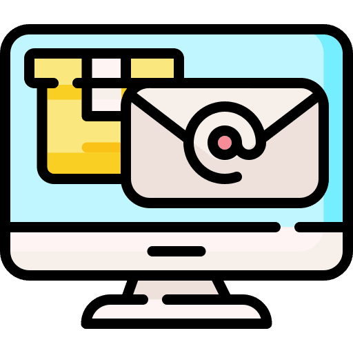 Email massage product letter icon Email massage product letter icon