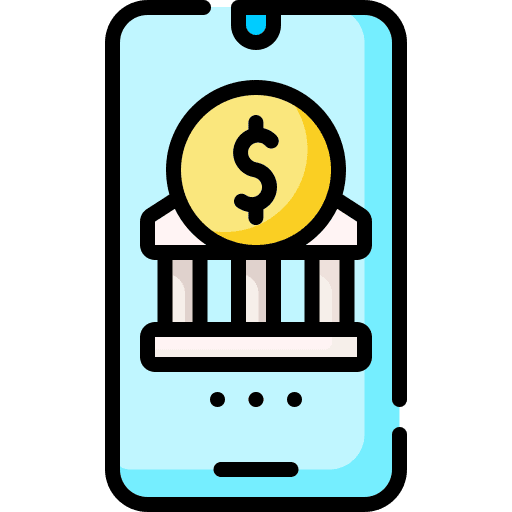 Online banking coin ecommerce online shopping icon Online banking coin ecommerce online shopping icon