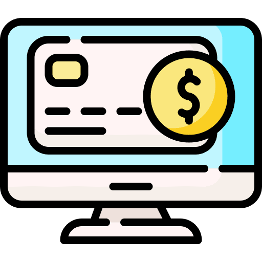 Payment method dollar payment bank icon Payment method dollar payment bank icon