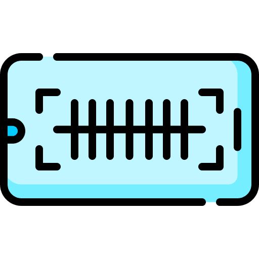 Barcode shopping commerce and shopping online shopping icon Barcode shopping commerce and shopping online shopping icon