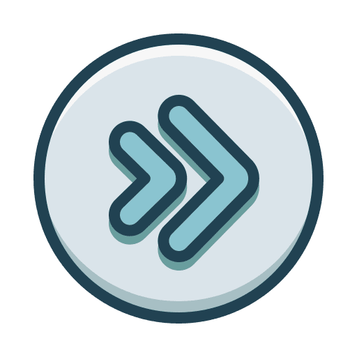 Fast forward sign fast forward arrows icon
