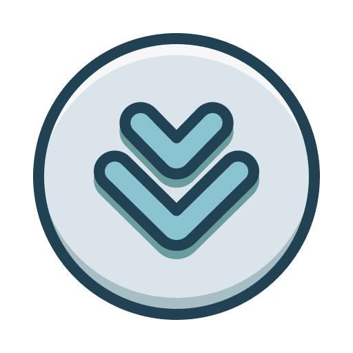 Load direction bottom arrows icon