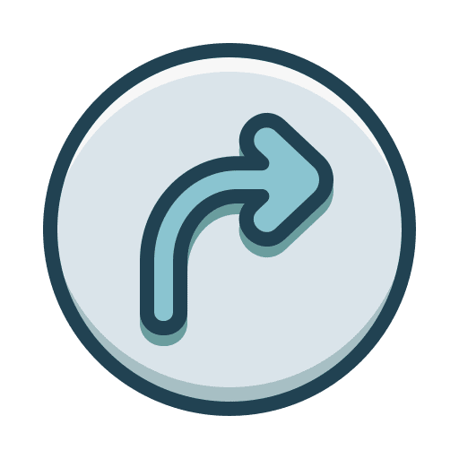 Turn right right way arrows pointer icon Turn right right way arrows pointer icon