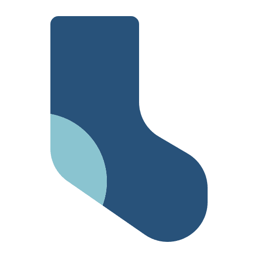 Sock fashion sock garment icon