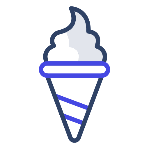 Ice cream cone food and restaurant summer summertime icon