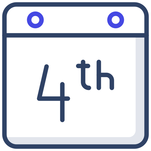 4th of july schedule 4th of july organization icon 4th of july schedule 4th of july organization icon