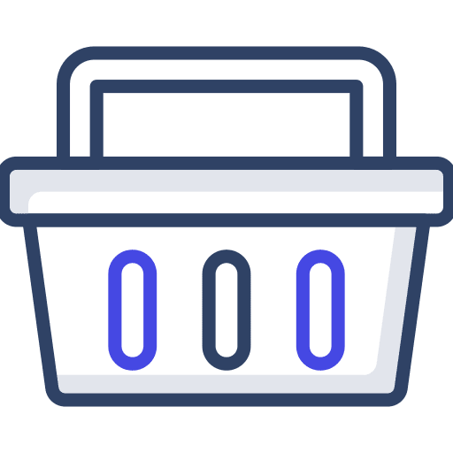 Basket shopping store supermarket basket icon Basket shopping store supermarket basket icon