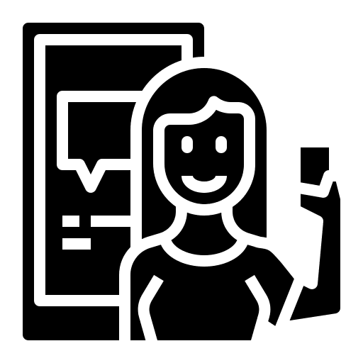 Chat communication technology people icon Chat communication technology people icon
