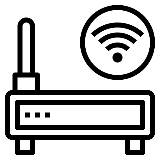 Router router connection electronics icon