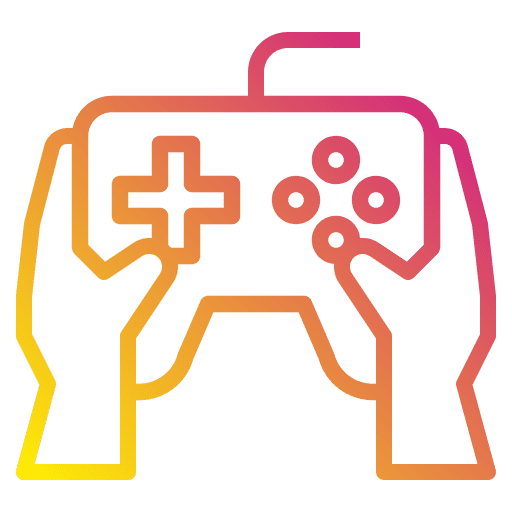Game controller technology gaming joystick icon
