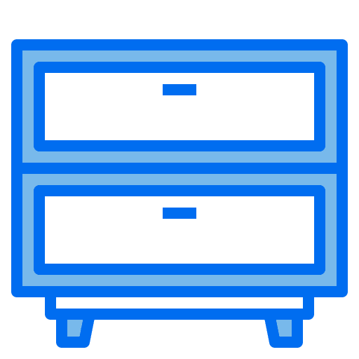 Cabinet cabinet drawers interior decorating icon