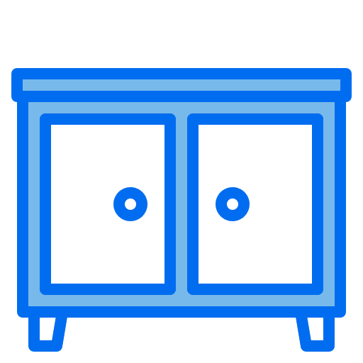 Cabinet house cabinet furniture and household icon