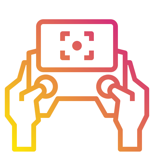 Gamepad hands gamepad game icon Gamepad hands gamepad game icon