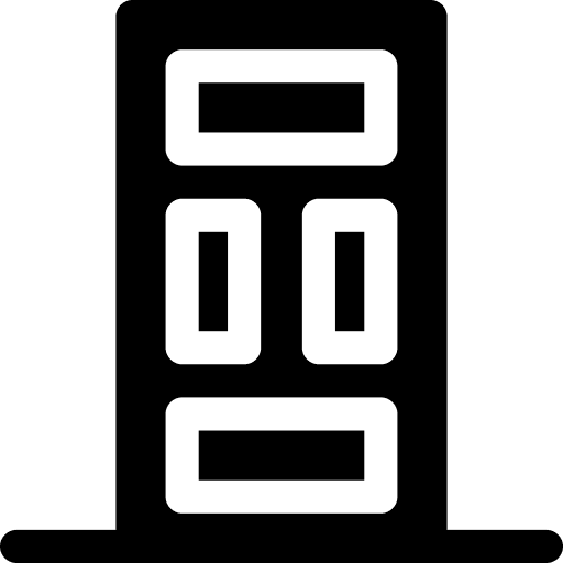 Door interior exit door icon