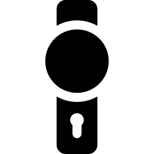 Handle door open lock icon