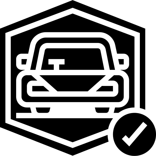 Car insurance safety car insurance car check icon